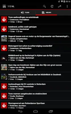 112 NL - P2000 meldingen android App screenshot 3