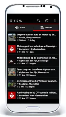 112 NL - P2000 meldingen android App screenshot 6