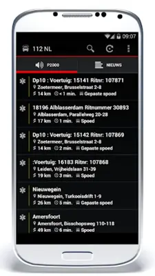 112 NL - P2000 meldingen android App screenshot 7